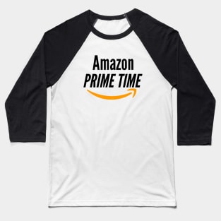 Cow Chop Amazon Prime Time Baseball T-Shirt